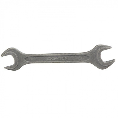 Ключ рожковый 19х22мм фосфатированный CrV "Сибртех"