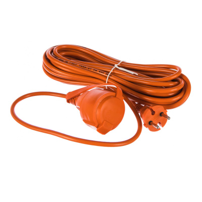 Удлинитель силовой 1 розетка шнур 10м ПВС 2*0,75 6А УШ-6