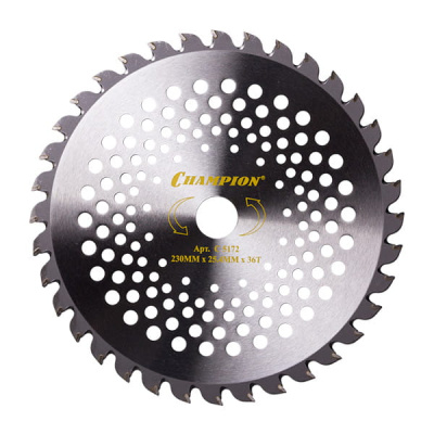 Нож с зубцами из твердого сплава Speed 36/230/25,4 (SRM-2305SI/SRM-2655SI) , CHAMPION