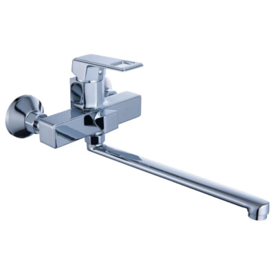 Смеситель универсальный с прямым поворотным изливом D80-222116