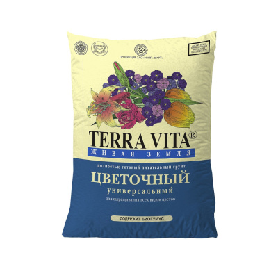 Грунт д/цветов 10л Живая Земля 5/210 Фарт