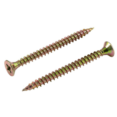 Саморез универсальный 4,0х35 желтый цинк