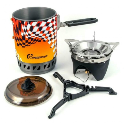 Система приготовления пищи газовая СЛЕДОПЫТ - FORZA TURBO BOIL, с переходником для посуды/24/