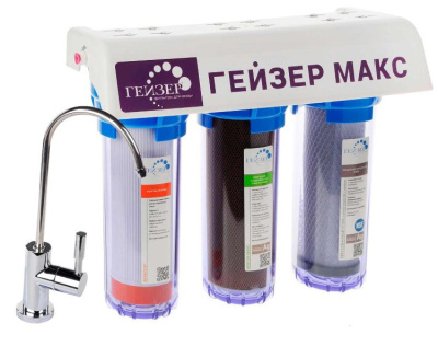 Фильтр Гейзер Макс прозрачный (Рус)