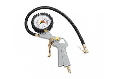 Пневмопистолет IGM140/10 для накачки, с манометром (140л/мин_0-10бар) _ блистер