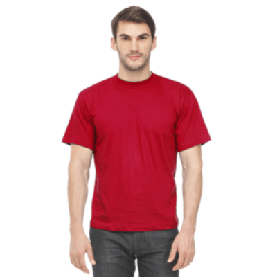 Футболка 160 г/м2 красная р. 52-54 (XL)