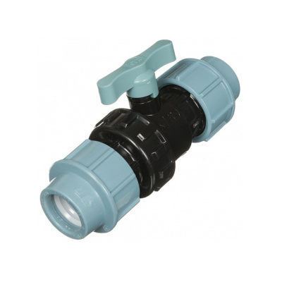 Кран d32 ПНД ИТАЛ