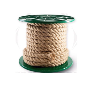 Веревка крученая джутовая д.18 на катушке