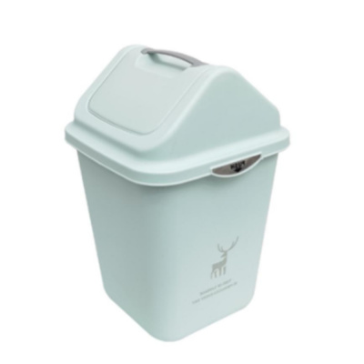Ведро для мусора с подвижной крышкой 8л, арт.DRC-0625