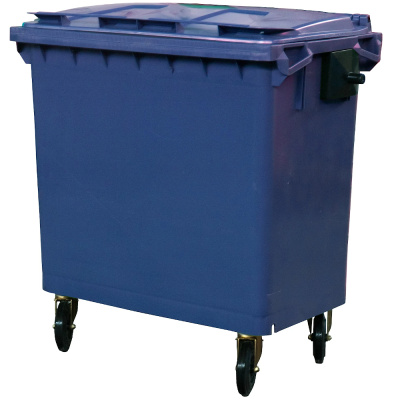Контейнер мусорный п/э 660л. цв. синий
