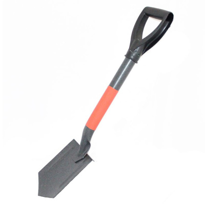 Лопата "СЛЕДОПЫТ" штыковая автомобильная, металл. черенок с ручкой, в чехле/20/