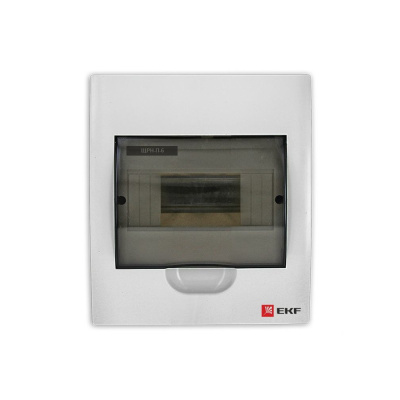 Щит распределительный навесной ЩРн-П-6 IP40 пластиковый