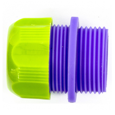 Соединитель PALISAD пластмассовый для шланга 1/2", с внешней резьбой 3/4