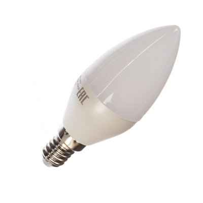 Лампа светодиодная LED 8 Вт 520 Лм 3000К теплая Е14 Свеча Elementary Gauss