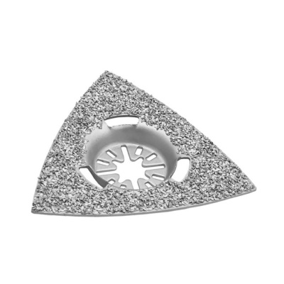 Насадка для МФИ ПРАКТИКА шлифовальная дельтавидная, НМ, по плитке и дереву,78 мм
