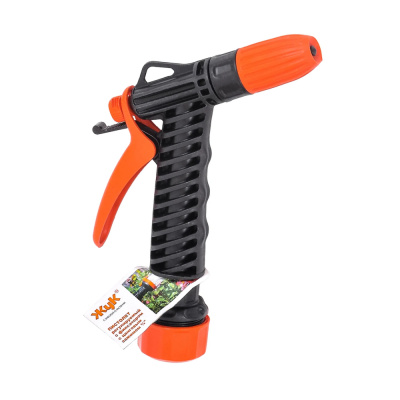 Пистолет поливочный с фиксатором, с цанговым зажимом 3/4, Жук, 4084-00