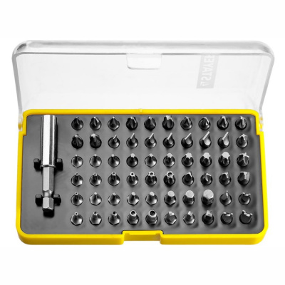 Биты CR-V, с магнитным адаптером, 61 предмет, STAYER, "SuperUniversal"