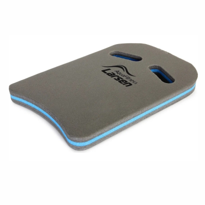 Доска для плавания AquaFitness Larsen YP-08SP р28х45х3.5 графит/бирюз