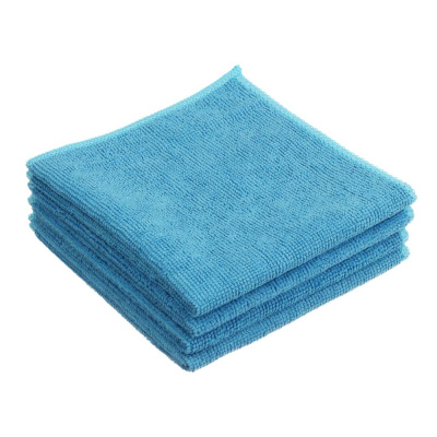 Набор салфеток из микрофибры, универсальные, "Одноцвет", 4 шт, 30x30см, 220г/кв.м. VETTA 