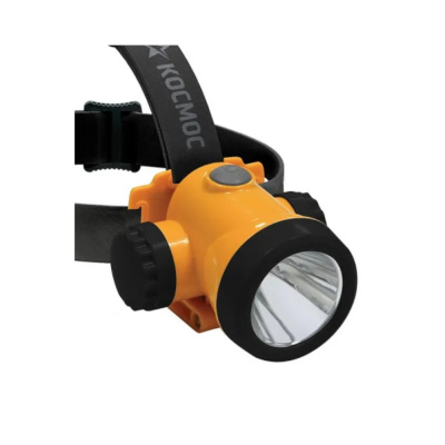 Фонарь налобный аккумуляторный KOCH3WLi-On, 3W LED, аккум. 3,7V 1200 mAh, 240 Lm, 8 часов, Космос