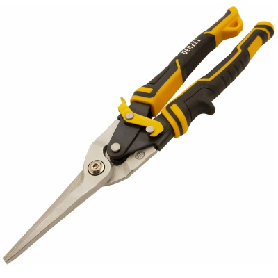 Ножницы по металлу,315мм, прямой проходной рез,сталь-CrMo, трехкомп.рук-ки // Denzel