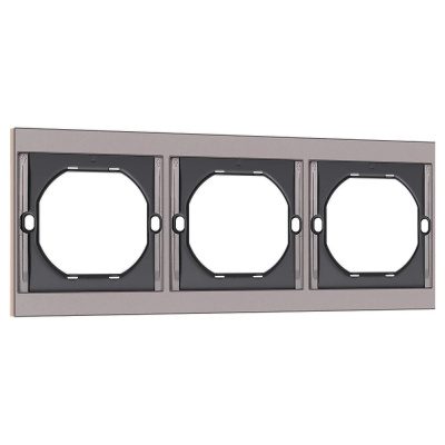 Рамка SmartBuy Альтаир СУ 3мест. графит (SBE-m11g-00-FR-3)