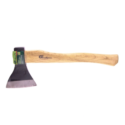 Топор ТП11-06, 600 г, в сборе, кованый, деревянное топорище// Сибртех