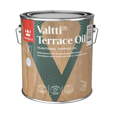 Масло для террас VALTTI TERRACE OIL EC 2,7л