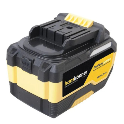 Аккумулятор Hanskonner 18 В, 1BatterySystem, 6.0 Ач HBP2006 