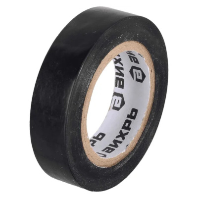 Изолента (10m * 15mm * 0,15mm) чёрный Вихрь 
