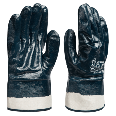 Перчатки нитриловые (манжет крагой)) р5004