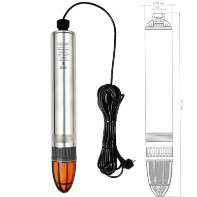 Насос погружной "Водомет" 55/35ок