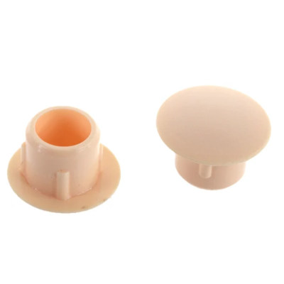 Заглушка для технологических отверстий, бежевая, D10 мм