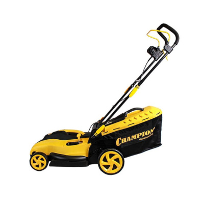 Газонокосилка эл. CHAMPION EM4217 (1,8 кВт пласт+ткань травосб. 50л  шир.420мм выс.20-70мм, 12,5кг) Газонокосилка эл. CHAMPION EM4217 (1,8 кВт пласт+ткань травосб. 50л  шир.420мм выс.20-70мм, 12,5кг)