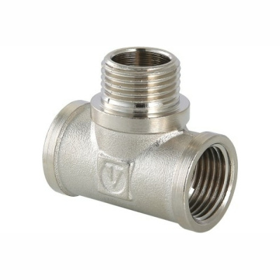 Тройник VALTEC с переходом на нар. р. 3/4" вн.-нар.-вн.