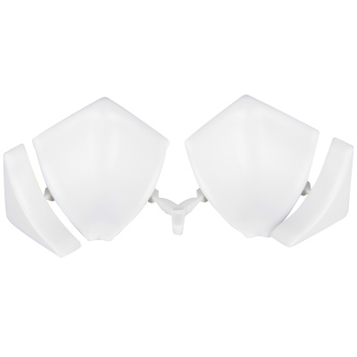 Набор комплектующих для галтели с мягкими краями "Идеал" Белый / 001 (1 набор во флоупак)