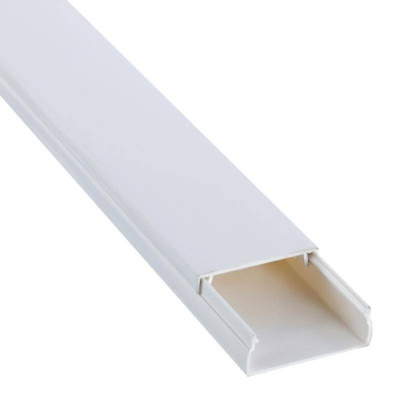 Кабель-канал 40х16мм белый ЭЛЕКОР по шт