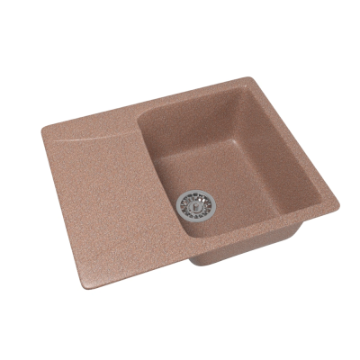 Мойка ML-GM26 с крылом, терракотовая, 470*580*190мм