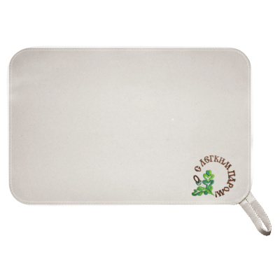 Коврик для сауны 49,5х33 см "С легким паром" "Банные штучки", войлок /20