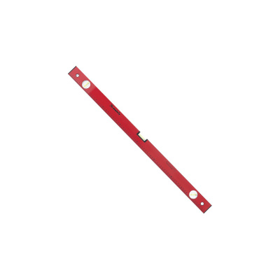 Уровень алюминиевый, 800 мм, 3 глазка, красный,линейка// MATRIX