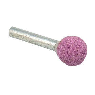 Шарошка абразивная Практика шарообразная, 16мм,хвост 6 мм,блистер