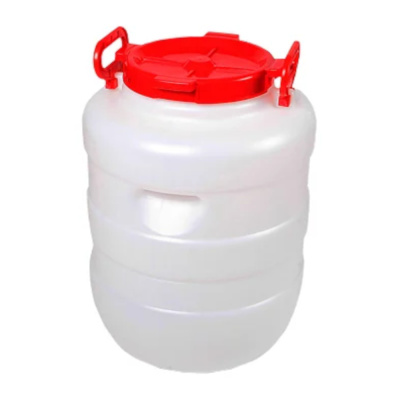 Бочка 40л Дачная круглая (белая) Бочка 40л Дачная круглая (белая)