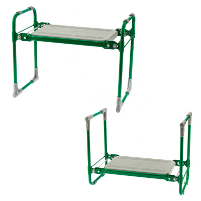 Скамейка садовая Nika, зеленая// Россия