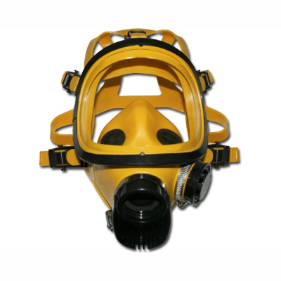 Маска панорамная ППМ-88 Бриз-4301 (жёлтая, большой)