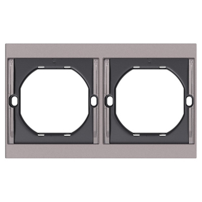 Рамка SmartBuy Альтаир СУ 2мест. графит (SBE-m11g-00-FR-2)