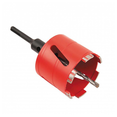 Коронка алмазная бетон, жел-бетон sds+ 72 мм "Hardcore"