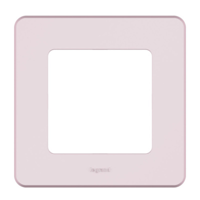 Рамка 1 пост INSPIRIA розовый