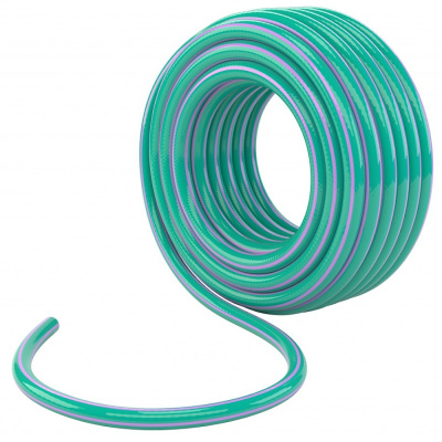 Шланг поливочный армированный 3 слойный 3/4", 25м, LUXE// Palisad