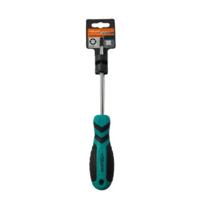 Отвертка TORX с ОТВЕРСТ. магнит. наконеч., эрго ручка TT27H*100мм, Sturm! 1040-23-TT27-100 