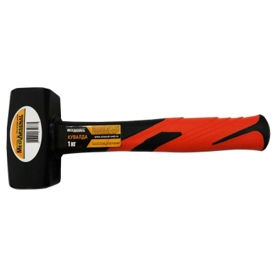 Кувалда "MegArsenal"  1 кг фиберглассовая рукоятка арт.STH21B01000